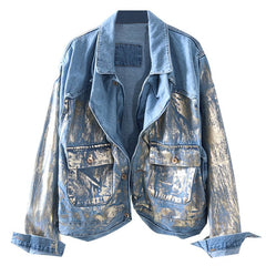 Bronzing Jacket Top