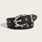 Punk Pin Buckle Belt for Youth