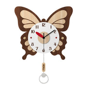 Butterfly Wall Clock Farmhouse Decor