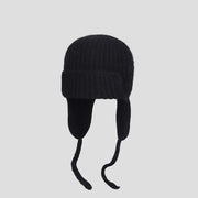 Warm Double-Layer Knitted Ear Protection Hat for Winter