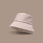 Face-Slimming Color-Block Bucket Hat for Women