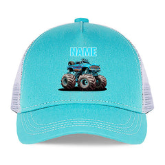 Truck design lightweight adjustable baseball cap for kids