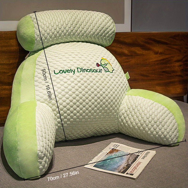 Cute Bear Design Lumbar Support Pillow Machine Washable 100% Polypropylene Filled Ergonomic