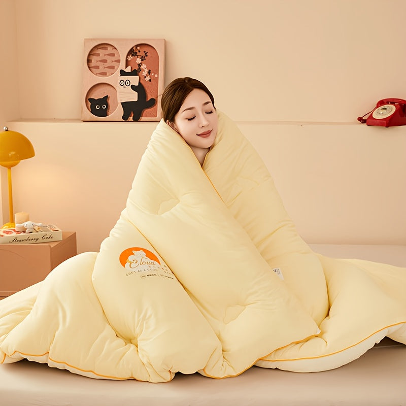 Autumn And Winter New Soft Fluffy Warm Thick Quilt Cute Pattern Autumn