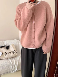 Fashion Loose and Slimming Outer Wear Thick Top