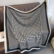 Classic Plaid Twill Scarf - Versatile, Elegant Style