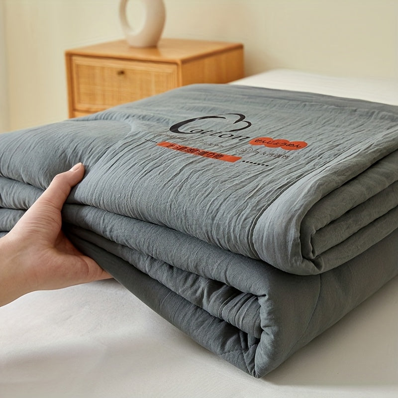 Japanese Super Soft Summer Cooling Quilt Breathable Air Conditioning Blanket Machine Washable