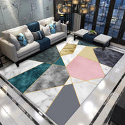 Nordic Light Luxury Printed Carpet Mat