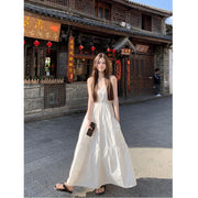 Waist-cinching Figure-flattering Maxi Skirt with an Elegant Midi Length