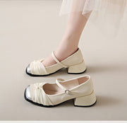 Comfy Round Toe Pumps