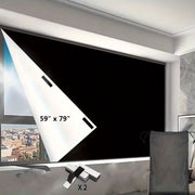Portable Cuttable Sunshade Curtain for Uv Protection