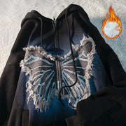 Women's Gradient Trendy Hooded Pullover Sweater