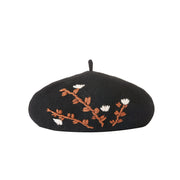Floral Beret Hat