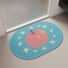 Simple Non-slip Water-absorbent Floor Mat - Soft Quick Dry Bath Rug for Bathroom Kitchen Entrance Doorway Home Decor
