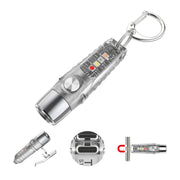 Compact Keychain Flashlight with UV Light