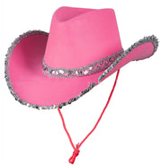 Sequin Denim Hat