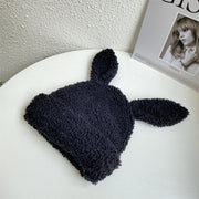 Warm Winter Rabbit Ears Hat