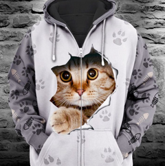 Men's Printed Hooded Casual Fashion Sweater