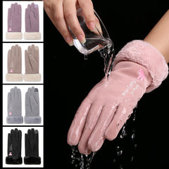 Warm Velvet Gloves for Women