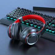 Large wireless headphones with TF card support and microphone