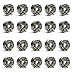 20‑Piece 625ZZ Deep Groove Ball Bearing Set – 5 mm × 16 mm × 5 mm