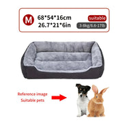 Extra large orthopedic pet bed with non-slip base for senior dogs