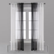 Left and Right Gradient Color Curtain Window Screen Finished Product