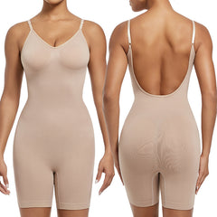 Seamless Backless Shaping Corset Bodysuit