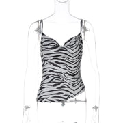 Sexy Animal Print Cami Top
