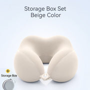 Ergonomic U Shaped Neck Pillow With Storage Bag – Comfortable Headrest For