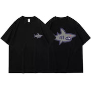 Loose-Fit Retro Print Tee – Classic American Cotton Look