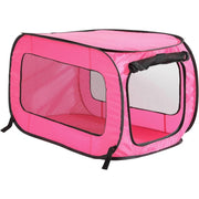 Portable Collapsible Dog Crate with Removable Panels