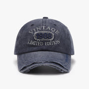 Women's Neutral Baseball Cap with Embroidered Letter Design