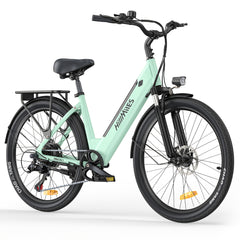 26-inch step-through electric bike for city commuting and errands