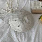 Retro Denim Beret