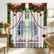 Digital Printed Christmas Curtains