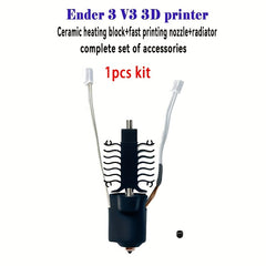 Ceramic Hotend Kit for 3D Printers with Quick Swap Nozzle