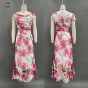 Fashionable and Sexy Boat-neck Dress for Women