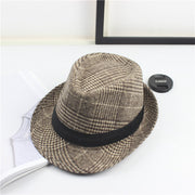 Stylish Houndstooth Woolen Hats for Women