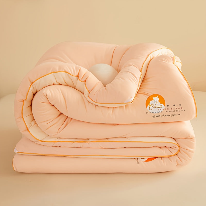 Autumn And Winter New Soft Fluffy Warm Thick Quilt Cute Pattern Autumn