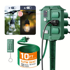 Ground Socket Timer for Automatic Appliance Control