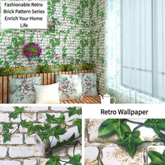 Transform Your Space with 3D Brick Effect Wallpaper