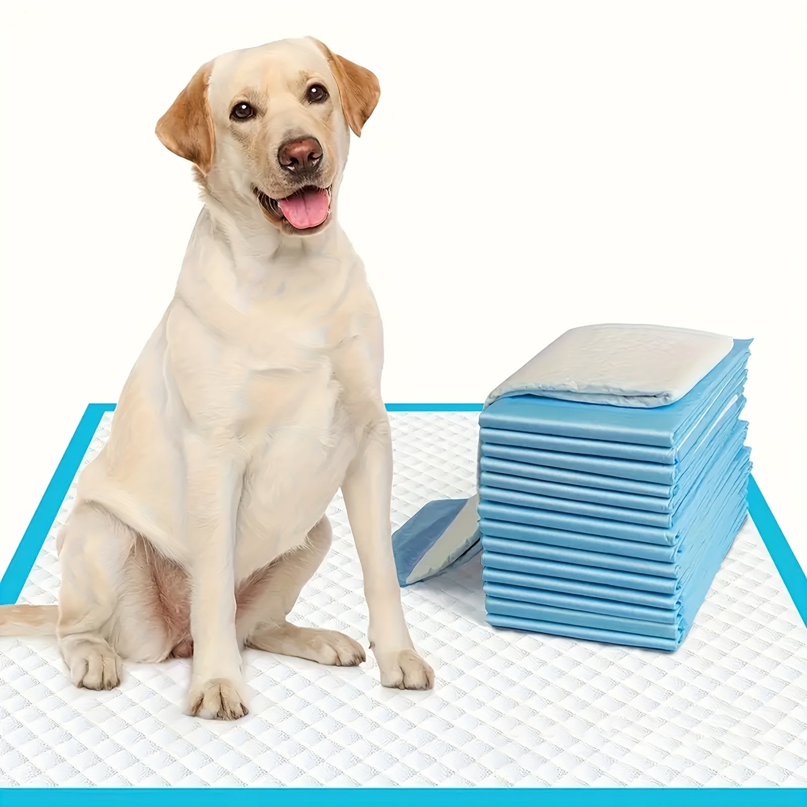 300/ 200/ 100/ 50pcs 23.6 Inch X 23.6 Inch Super Absorbent Waterproof Dog Urine Pad, Puppy Training, Puppy Urine Pad And Pet Toilet Use Christmas Gift