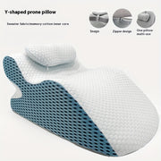 Ergonomic Bed Pillow Multi Purpose Backrest Prone Pillow Lying Pillow Neck And
