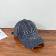 Denim Baseball Cap with Sun Protection
