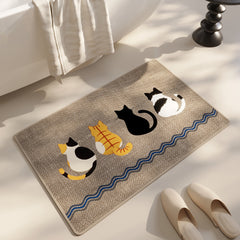 Easy to Maintain Non Slip Linen Woven Printed Pad