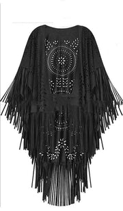 Fringed Suede Jacket