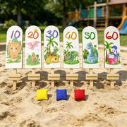 Dino Beanbag Toss Game