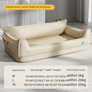 Orthopedic Dog Bed with Removable Cover – Extra Large Pet Sofa Bed for Medium & Large Breeds