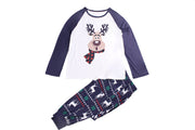Cozy Parent-Child Pajama Set for Women and Kids